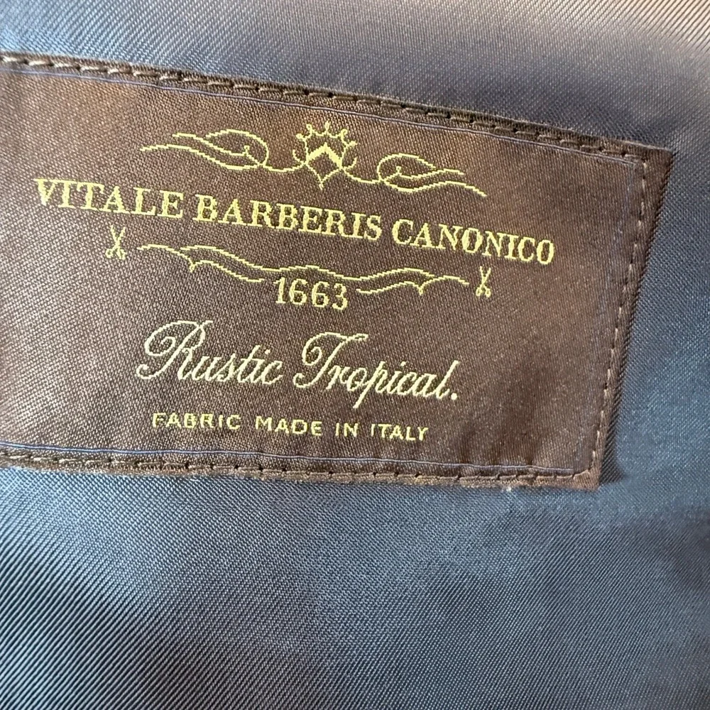 Suitsupply Lazio Suit Vitale Barberis Canonico Wool Men's Gray 42R Slim